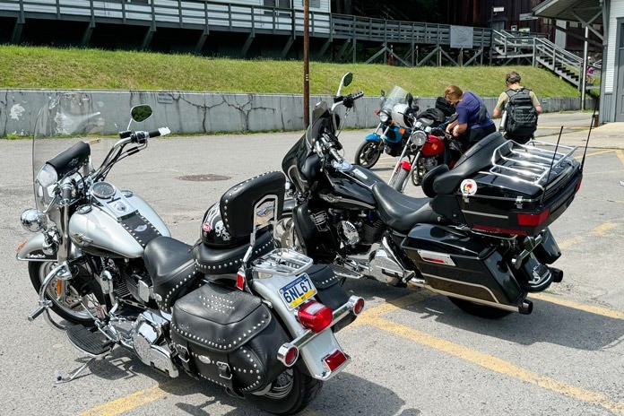 Southern Pocahontas County West Virginia Motorcycle Ride