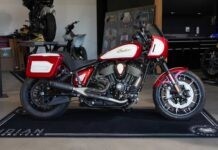 Custom Indian Sport Chief RT Auctioned at Barrett-Jackson for $180K Indian Sport Chief RT Indian National Charity Ride