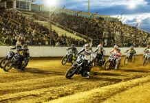 2026 AFT Ventura Short Track Results: Bauman Three-Peats! 2026 American Flat Track Ventura Short Track