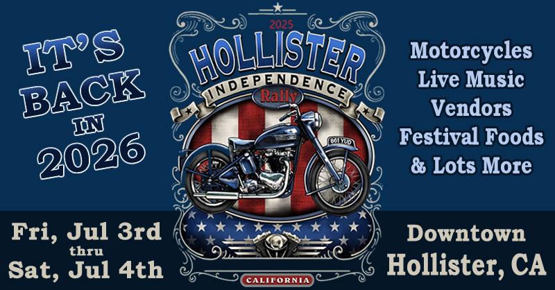 Hollister Independence Rally 2026